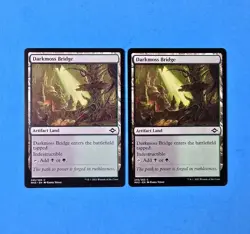 2x Darkmoss Bridge Modern Horizons 2 2021 Mtg Artifact Land Dual Mana Card 245 - Image 1