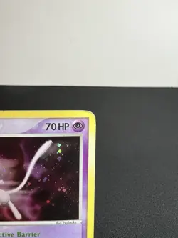 Pokemon TCG Mew 4/17 Holo Rare Card DMG - Image 3