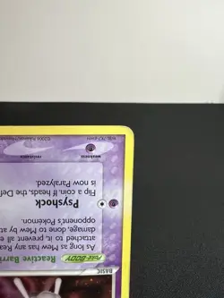 Pokemon TCG Mew 4/17 Holo Rare Card DMG - Image 5