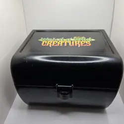 Weird N Wild Creatures Storage Box W/ 302 Large Cards Only 3 Duplicates EUC - Image 2