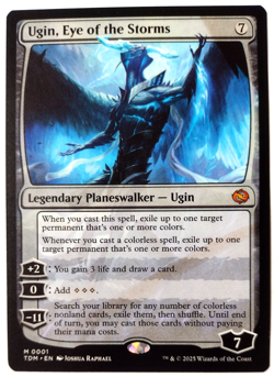 Ugin, Eye of the Storms - Tarkir: Dragonstorm (TDM) -EN - M 0001 - Image 1