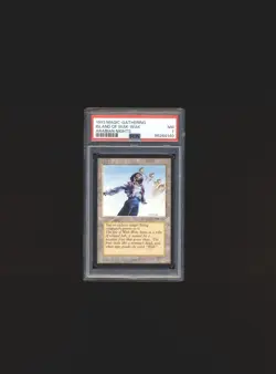 Island of Wak-Wak - Arabian Nights - PSA 7 NM Graded MTG - Image 1