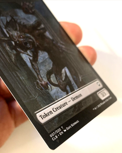 MTG Demon Token Commander Legends: Battle for Baldur's Gate 007/020 NM - Image 2