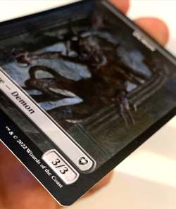 MTG Demon Token Commander Legends: Battle for Baldur's Gate 007/020 NM - Image 3