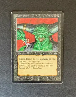 Juzam Djinn - MtG - Arabian Nights - Rare MP - Image 1