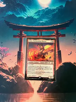 Zuko, Firebending Master Avatar: The Last Airbender MTG Regular NM - Image 1