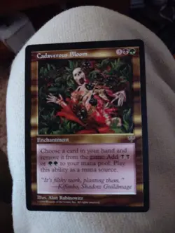 MTG - Magic The Gathering - Cadaverous Bloom - Mirage - NP/NM+ - Image 1