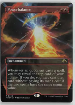 Power balance (Borderless) LP Foil 335 Modern Horizons 3 Magic: The Gathering - Image 1