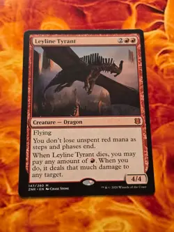 ZNR Zendikar Rising 0147 Leyline Tyrant - Image 1