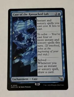 MTG Case of the Ransacked Lab - Murders at Karlov Manor LP - Image 1