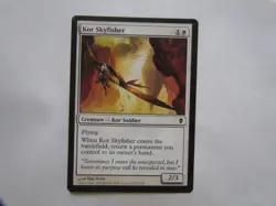 Kor Skyfisher x4 4x Zendikar White COM Creature Kor Soldier Flying MTG - Image 2