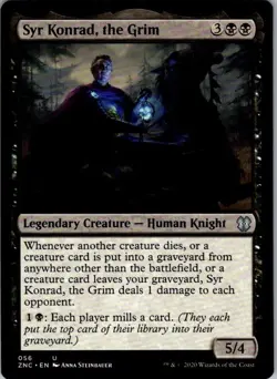 Syr Konrad, the Grim Commander: Zendikar Rising NM Magic: The Gathering Normal - Image 1