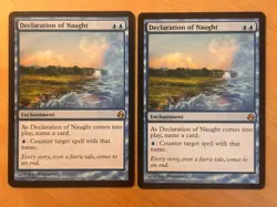 MTG Magic the Gathering 1x Declaration of Naught Morningtide NM - Image 1