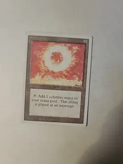 Magic The Gathering Revised Edition Sol Ring MP Condition OC3482 - Image 1