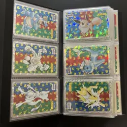 Pokemon 1995 Topsun Prism Holo Regular Lot 120 Card Japanese Vintage Mewtwo - Image 1