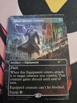 Crimp error MTG silver shroud costume magic the gathering - Image 1