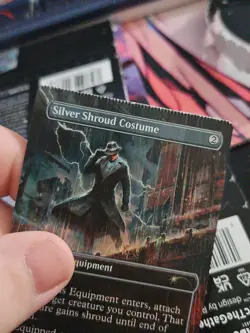 Crimp error MTG silver shroud costume magic the gathering - Image 2