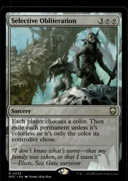 Selective Obliteration #35 MTG Modern Horizons 3 NM X1 - Image 1