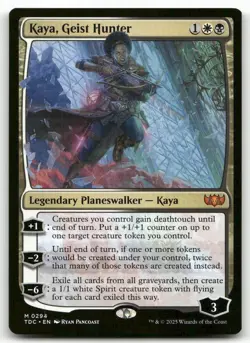 Kaya, Geist Hunter #294 MTG Tarkir Dragonstorm TDC NM X1 - Image 1