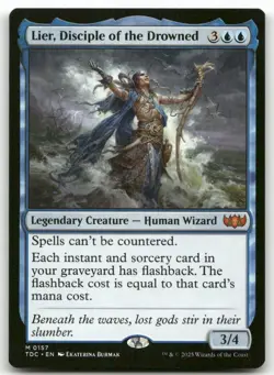 Lier, Disciple of the Drowned #157 MTG Tarkir Dragonstorm TDC NM X1 - Image 1