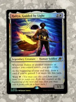 Haliya, Guided by Light 19 FOIL R MTG Edge of Eternities NM X1 - Image 1