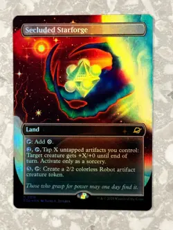 Secluded Starforge (Borderless) 316 FOIL R MTG Edge of Eternities NM X1 - Image 1
