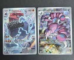 Pokemon Full Art Cards Lot Of 2 - Probopass & Drapion Perfect Order SIR Lot - Image 1