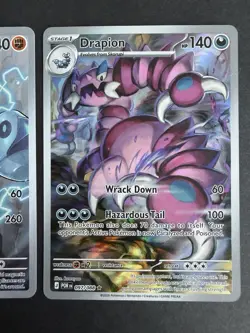 Pokemon Full Art Cards Lot Of 2 - Probopass & Drapion Perfect Order SIR Lot - Image 2