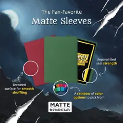 Standard Size Matte Card Sleeves 100CT - Premium Smooth & Tough TCG Protectors - Image 4