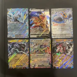 6 Pokemon TCG EX & V Bulk Bundle English Cards NM Mixed Sets - Image 1