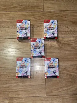 Pokemon TCG - Scarlet & Violet - Prismatic Evolutions Booster Bundle X5 - Image 1