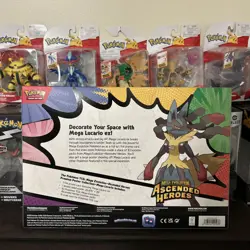 Pokemon TCG Ascended Heroes Premium Poster Collection Mega Lucario EX - Image 2