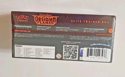 Pokemon Scarlet & Violet Obsidian Flames Elite Trainer Box Sealed - Image 4