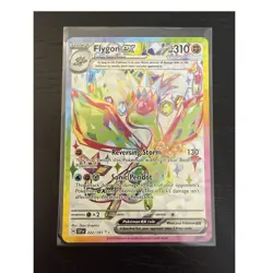 Pokemon Flygon EX Full Art Holo Ultra Rare Stage 2 310 HP Sv08 222/191 - Image 1