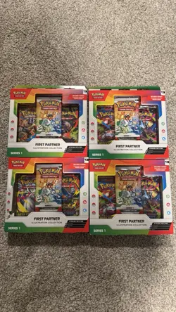 Pokemon First Partner Illustration Collection (Series 1) / LOT OF 4 - Image 1
