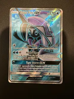 Pokemon Sun & Moon Full Art - Burning Shadows 133/147 Tapu Fini GX - Image 1