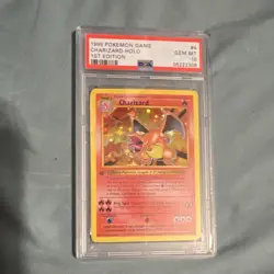 Charizard 4/102 Base Set Shadowless Holo 1st Edition PSA 10 1999 English - Image 1