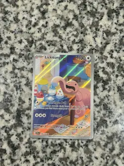 Pokemon Lickitung 180/162 SV05 Temporal Forces Illustration Rare Holo Card - Image 1