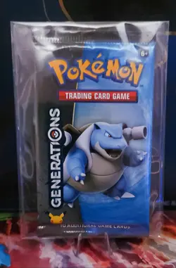 2016 Pokemon Generations Radiant Collection Blastoise Pack - Image 1