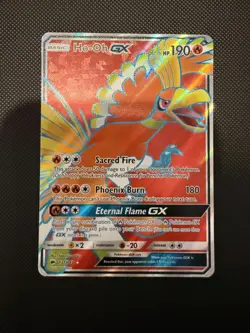Pokemon Sun & Moon Full Art - Burning Shadows 131/147 Ho-Oh GX - Image 1