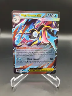 Mega Greninja ex Pokemon Chaos Rising 022/083 English NM In Hand - Image 1