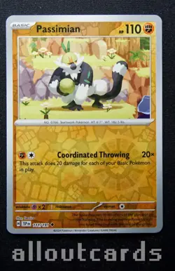 2024 Pokemon Scarlet & Violet Surging Sparks Passimian Reverse Holo 111/191 NM/M - Image 1