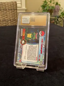 Pokemon Topps Chrome Series 1 (2000) Caterpie #10 (Chrome) CGC Pristine 10 - Image 2