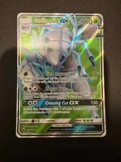 Pokemon Sun & Moon Full Art - Burning Shadows 129/147 Golisopod GX - Image 1