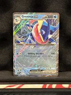 Greninja ex 041/142 Stellar Crown Holo Double Rare Pokemon TCG NM ENG - Image 1