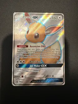 Pokemon Sun & Moon Full Art - Black Star Promo SM242 Eevee GX - Image 1