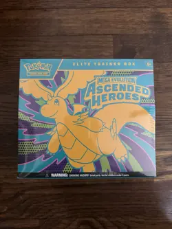Pokemon TCG Mega Evolution Ascended Heroes Elite Trainer Box ETB Factory Sealed - Image 1