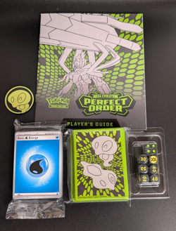 Pokemon Mega Evolution Perfect Order ETB Contents - EMPTY NO PACKS/ PROMO/BOX - Image 1