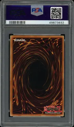 2008 YugiOh STRT.DK. #EN042 Gaia Kngt/Fc. Of Earth 5D'S- 1st Edition PSA 8 - Image 2