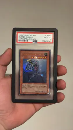 Yu Gi Oh Buster Blader 2008 Anniversary Pack PSA 10 Mint JP - Image 1